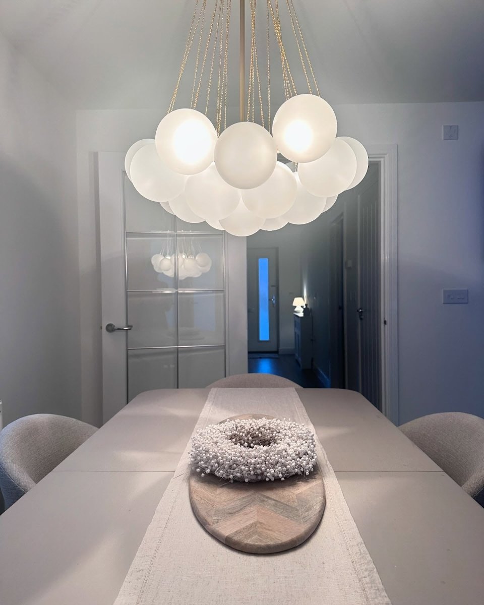 Elly – Suspension créative en boule de verre de luxe