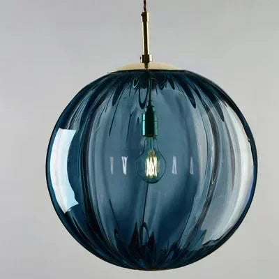 Lustre créatif en verre artistique