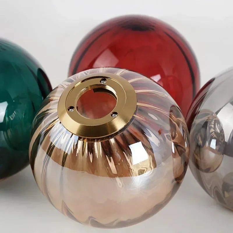 Lustre créatif en verre artistique