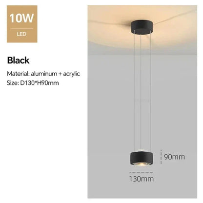 Lampe À Suspension Sphérique Au Design Minimaliste Moderne