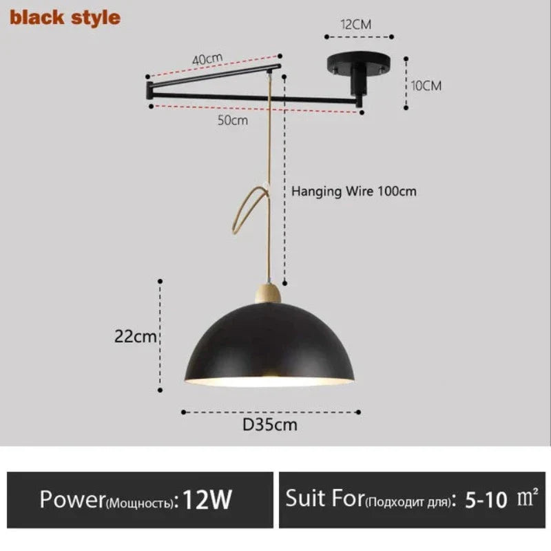 Lustre De Plafond Réglable Au Design Italien
