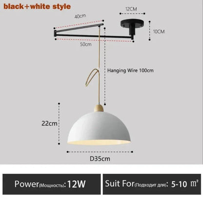 Lustre De Plafond Réglable Au Design Italien