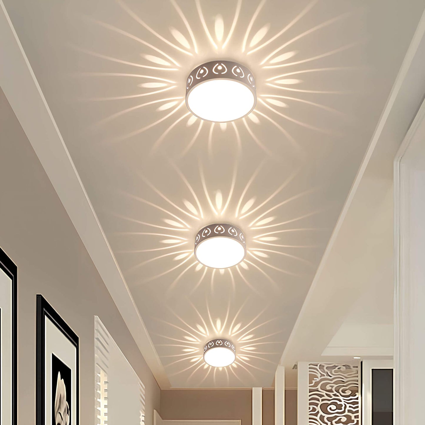 Luna – Lumière LED encastrée pour salon et couloir