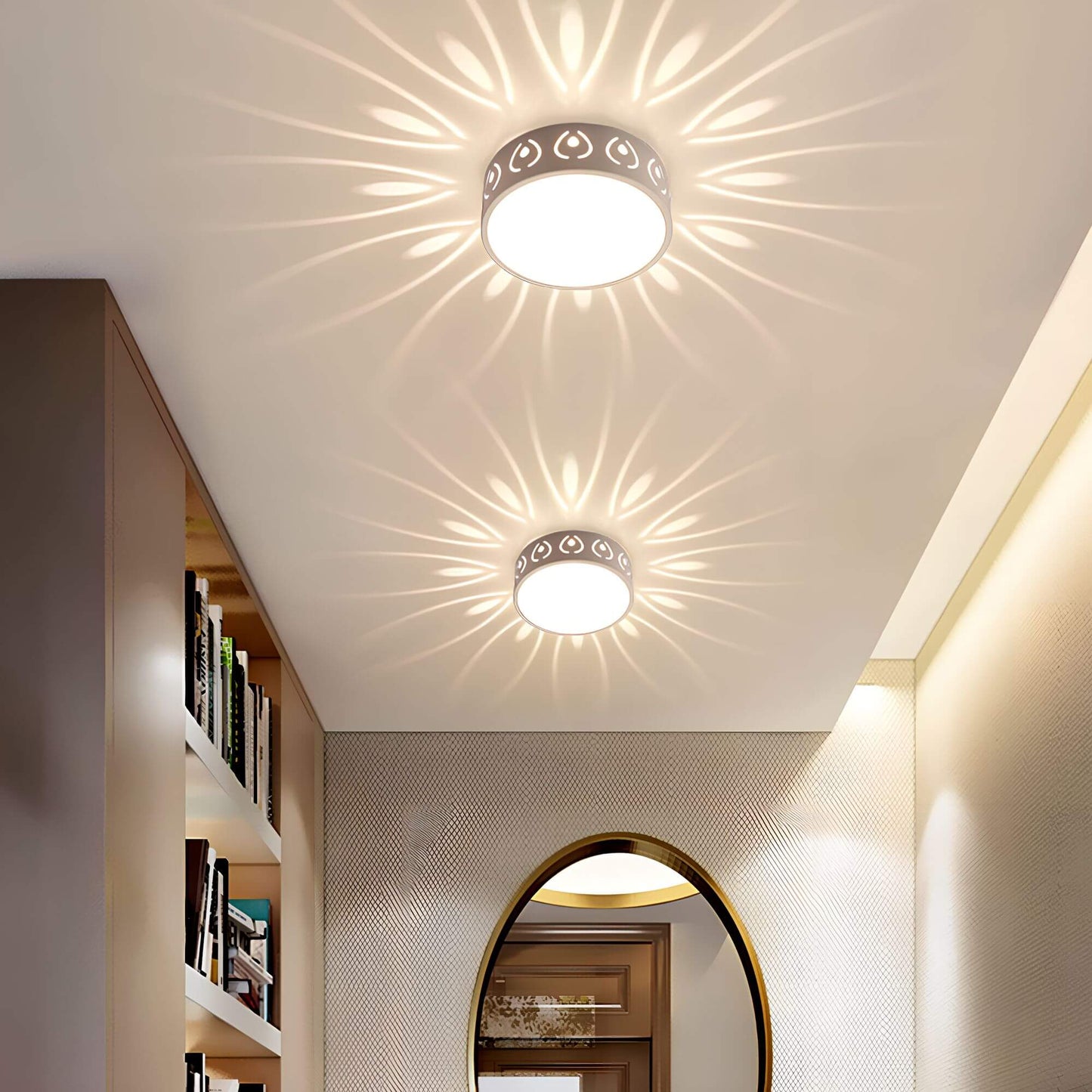 Luna – Lumière LED encastrée pour salon et couloir