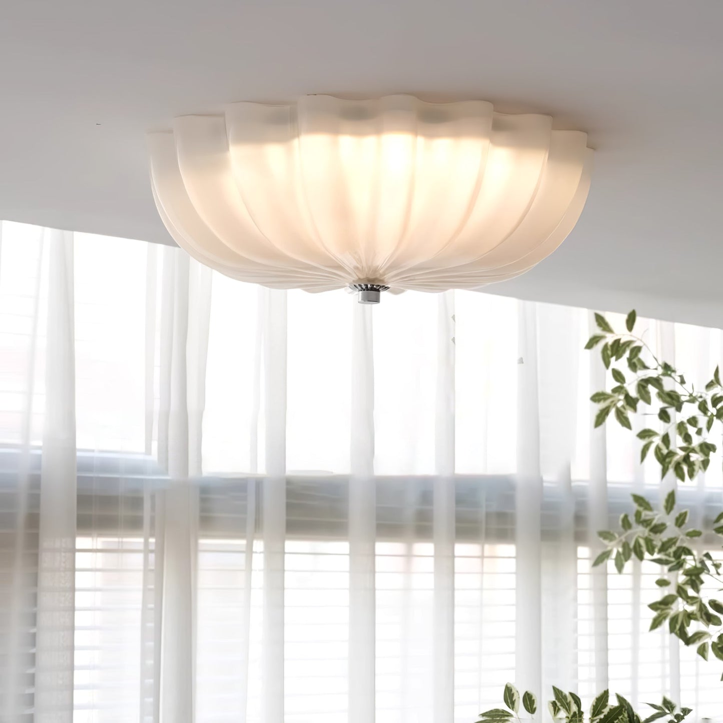 Anna – Deckenleuchte en Style Crème