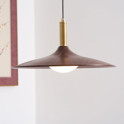 Darian – Lustre en noyer