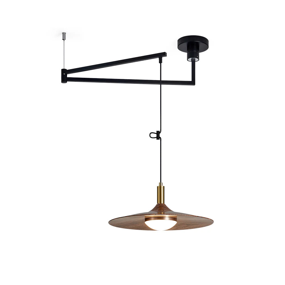 Darian – Lustre en noyer