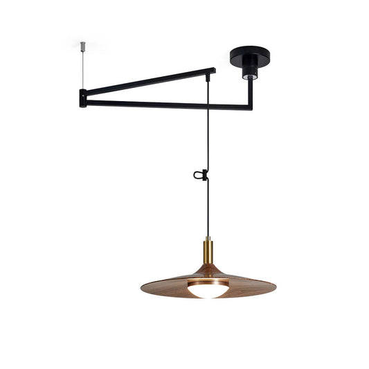 Darian – Lustre en noyer