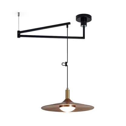 Darian – Lustre en noyer