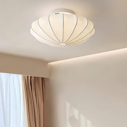 Haruki – Lampe de plafond en soie japonaise