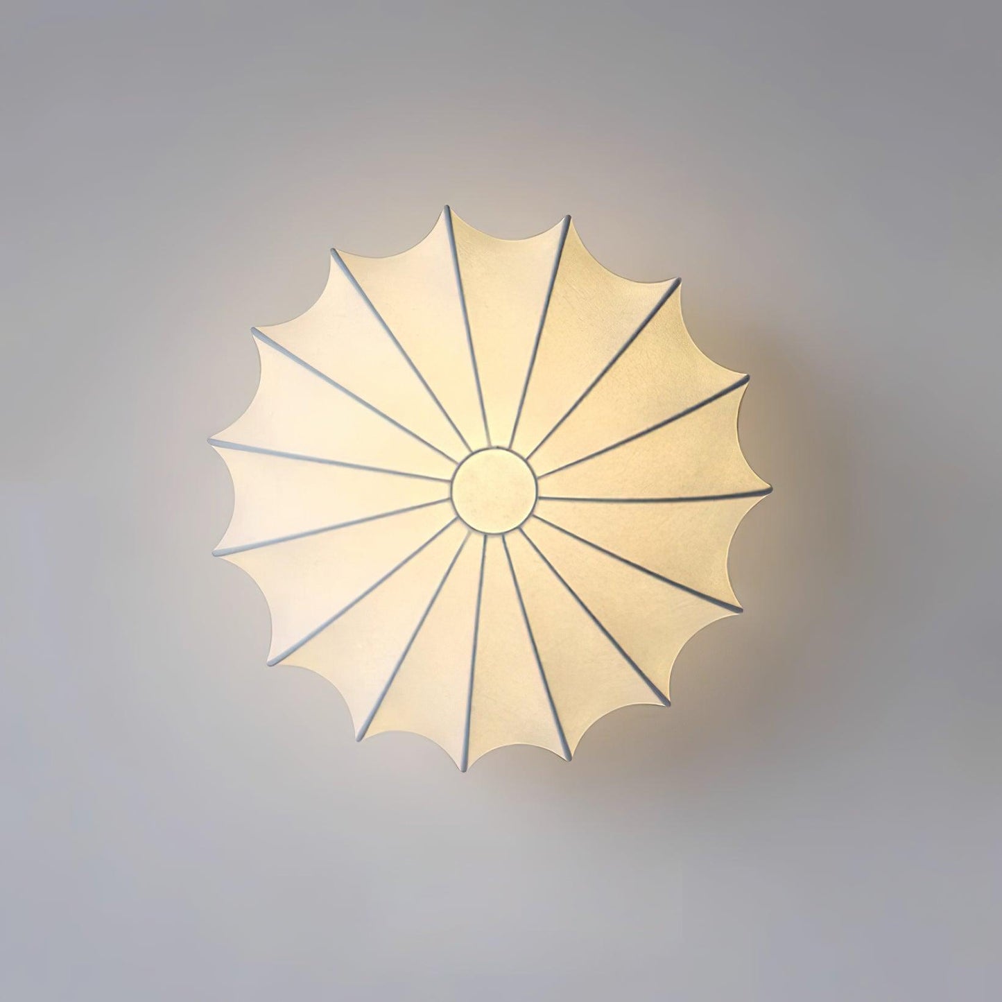 Haruki – Lampe de plafond en soie japonaise