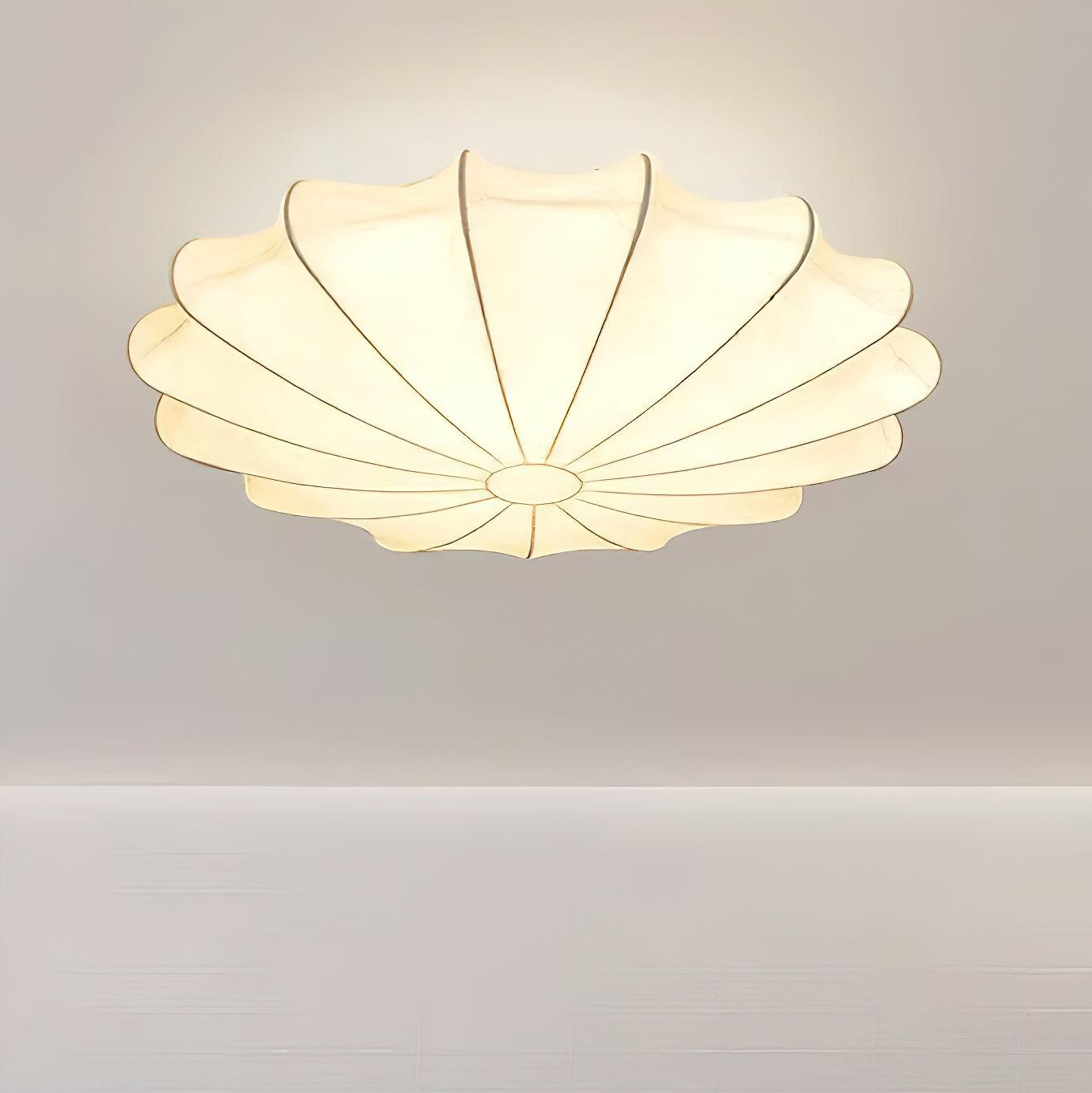 Haruki – Lampe de plafond en soie japonaise