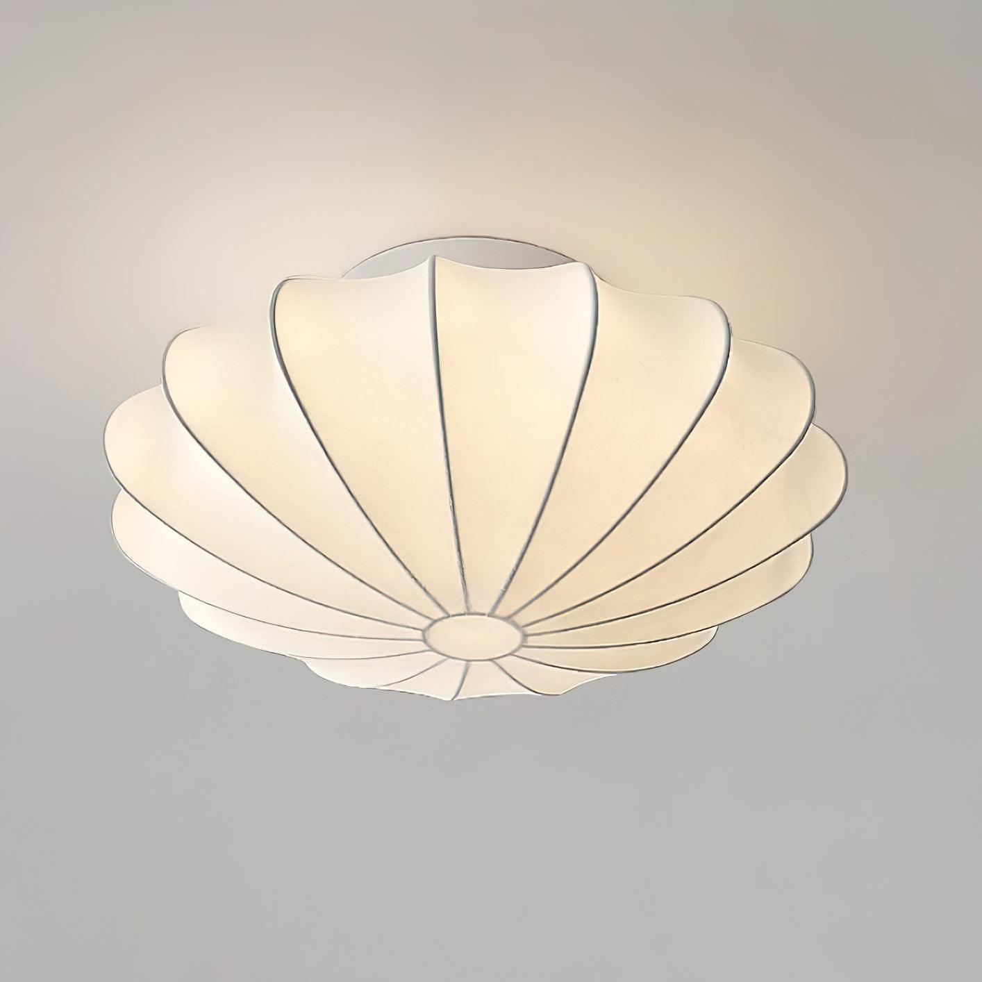 Haruki – Lampe de plafond en soie japonaise