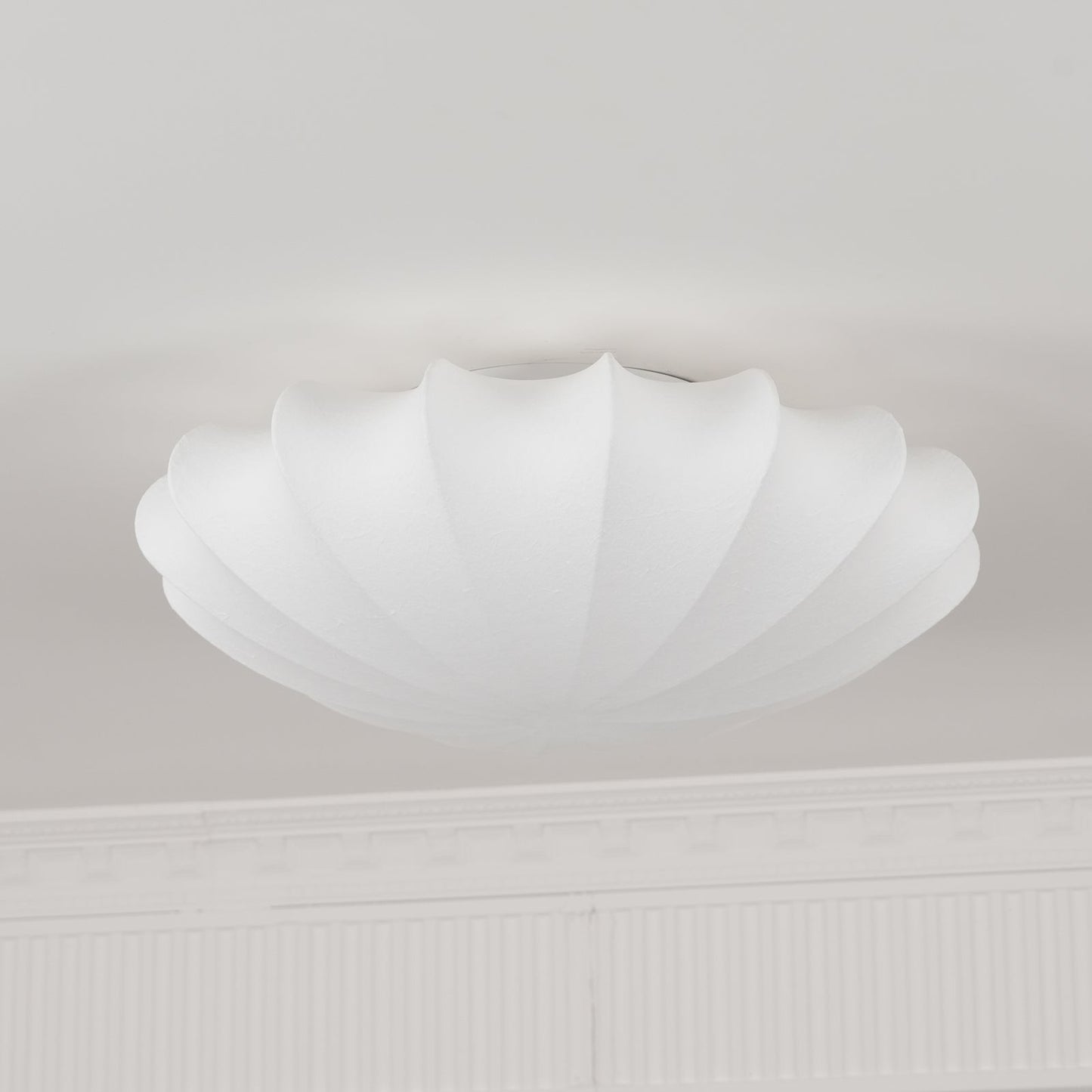 Haruki – Lampe de plafond en soie japonaise