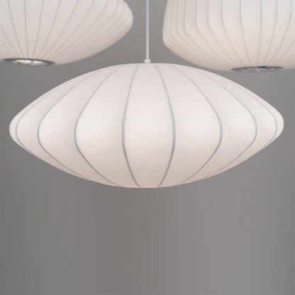 Xieno – Lustre en tissu au style moderne de lanterne