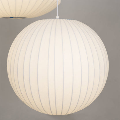 Xieno – Lustre en tissu au style moderne de lanterne