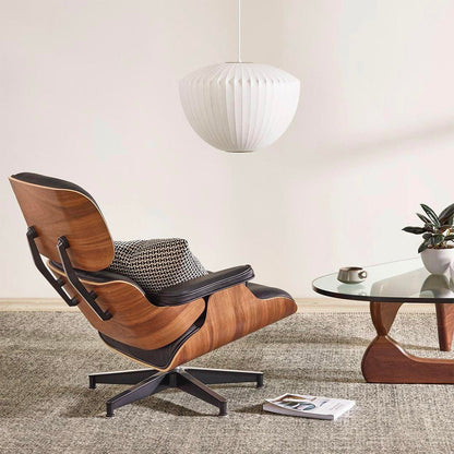 Xieno – Lustre en tissu au style moderne de lanterne