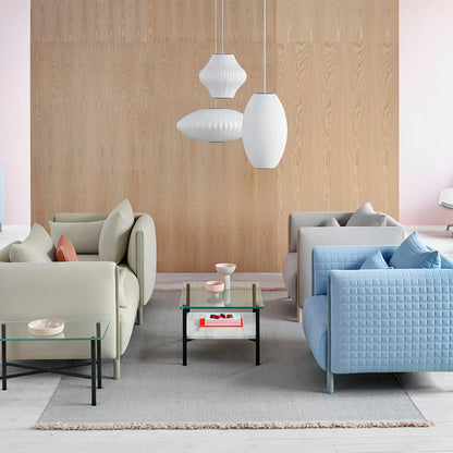 Xieno – Lustre en tissu au style moderne de lanterne