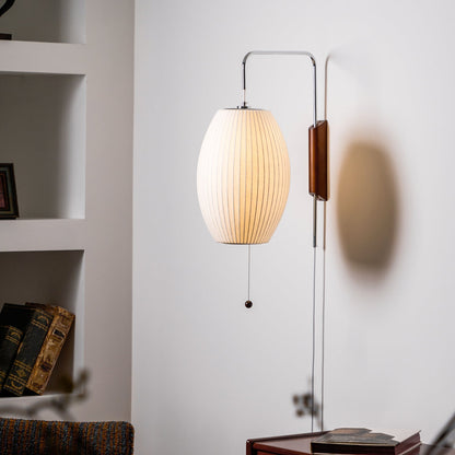 Isolde – Lampe Murale Créative en Soie
