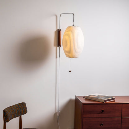 Isolde – Lampe Murale Créative en Soie