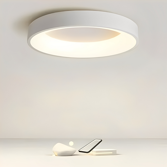 Celestialglo – Lampe de Plafond LED Ronde Scandinave