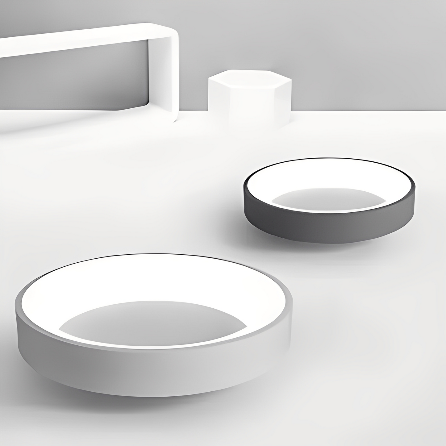 Celestialglo – Lampe de Plafond LED Ronde Scandinave