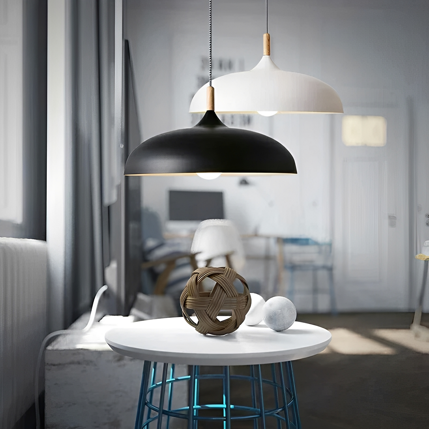 Macarona – Lustre LED Créatif