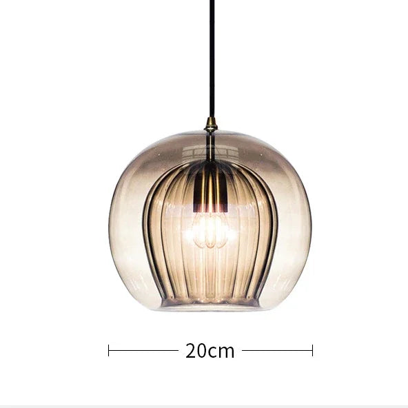 Suspension Design En Verre Transparent