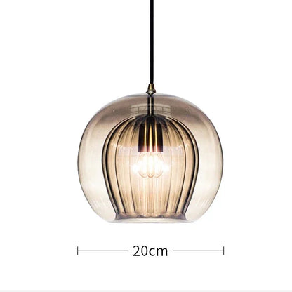 Suspension Design En Verre Transparent