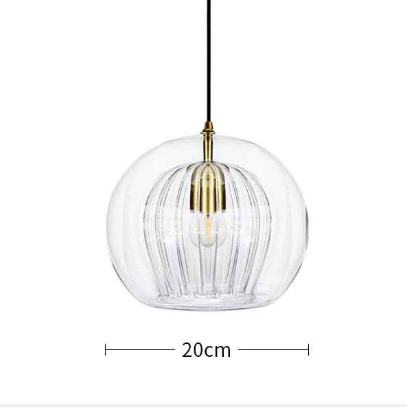 Suspension Design En Verre Transparent