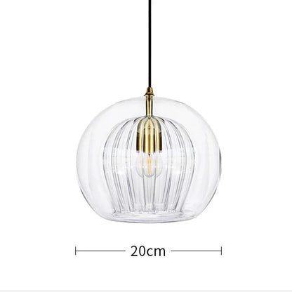 Suspension Design En Verre Transparent