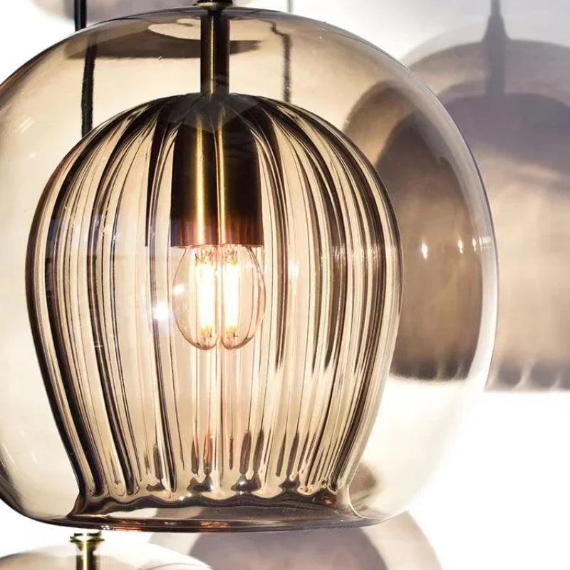 Suspension Design En Verre Transparent