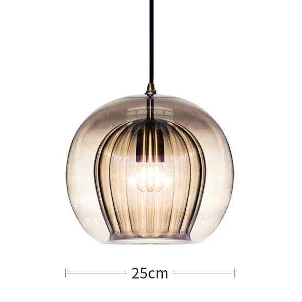 Suspension Design En Verre Transparent