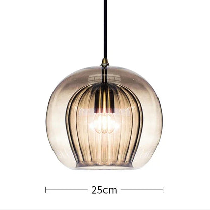 Suspension Design En Verre Transparent