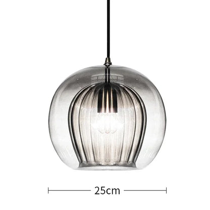 Suspension Design En Verre Transparent