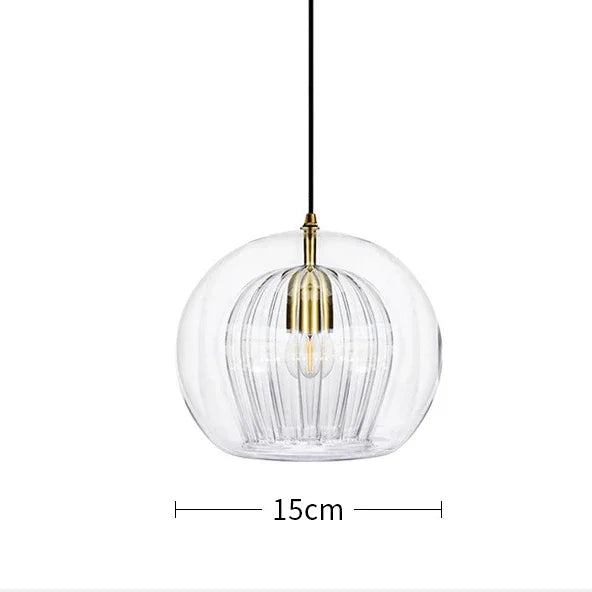 Suspension Design En Verre Transparent