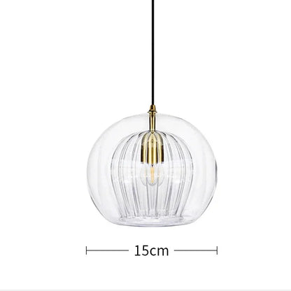 Suspension Design En Verre Transparent