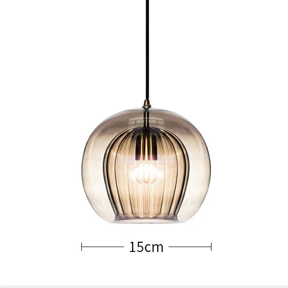Suspension Design En Verre Transparent