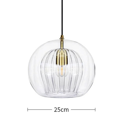 Suspension Design En Verre Transparent