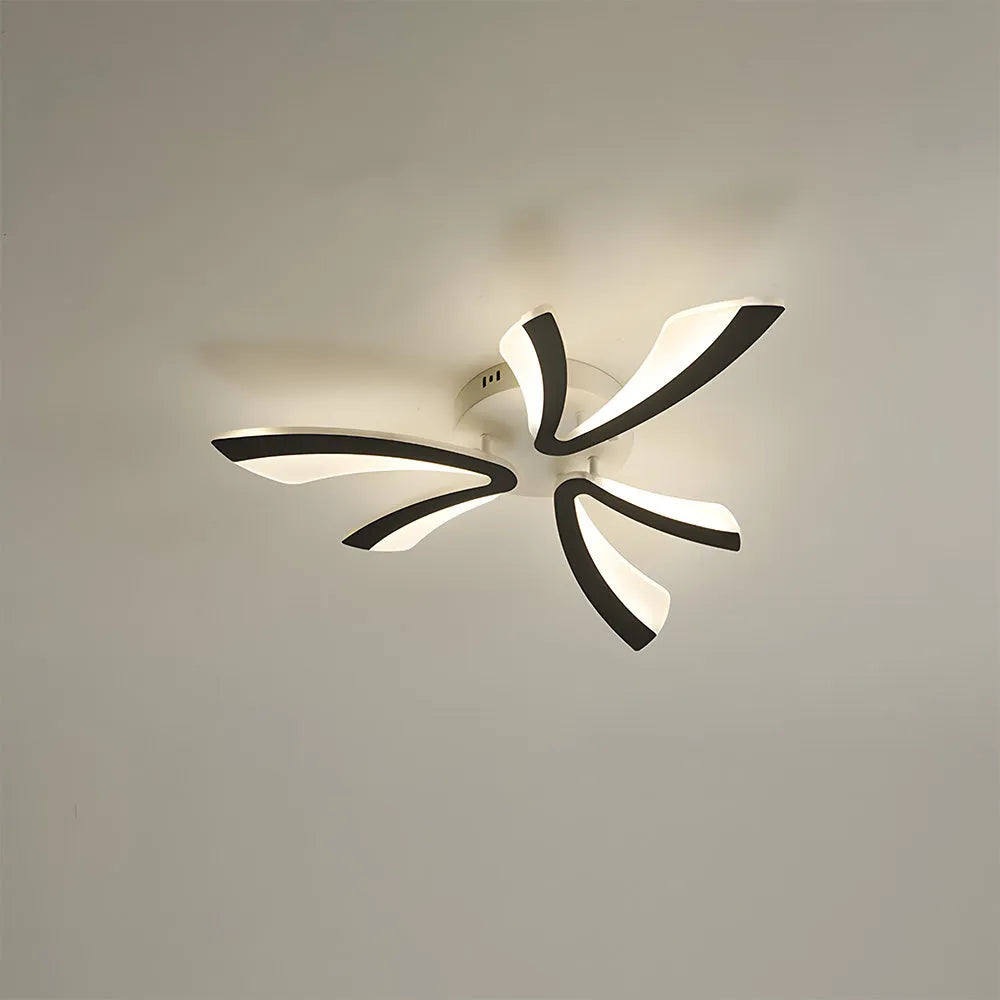 Myra – Moderne Acrylique Pétale LED Plafonnier