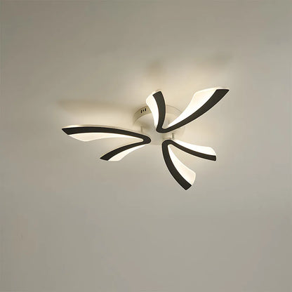 Myra – Moderne Acrylique Pétale LED Plafonnier