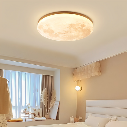 Kris – Moderne Lune-Ronde LED-Plafonnier