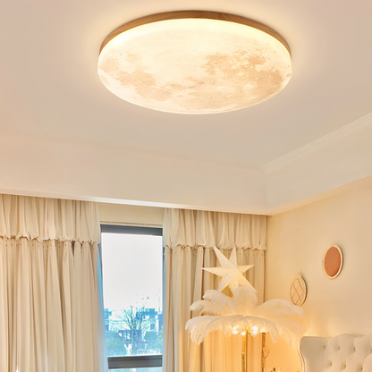 Kris – Moderne Lune-Ronde LED-Plafonnier