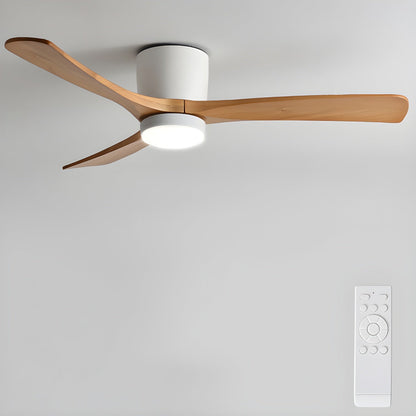 Levi – Lampe de plafond nordique avec ventilateur