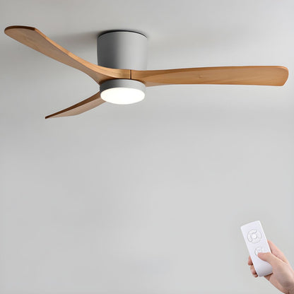 Levi – Lampe de plafond nordique avec ventilateur