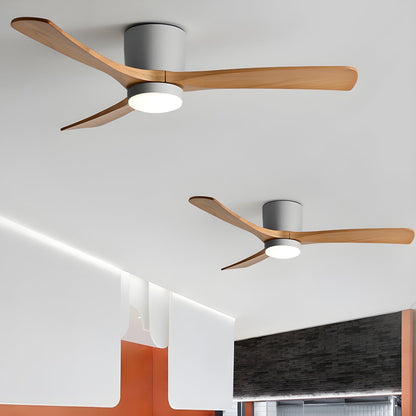 Levi – Lampe de plafond nordique avec ventilateur