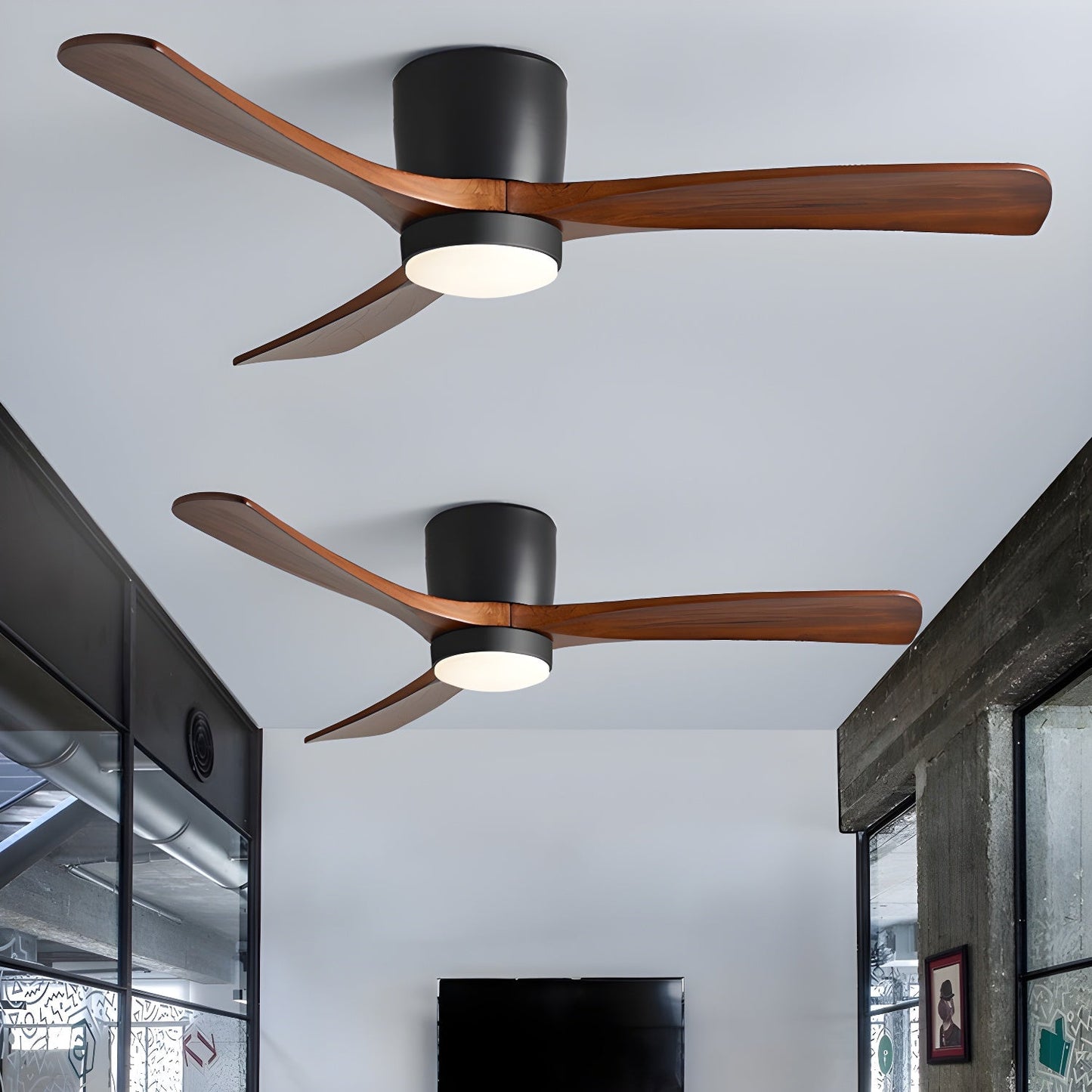 Silja – Lampe de Ventilateur de Plafond Nordique