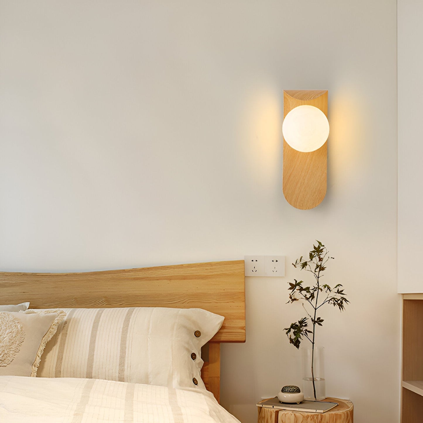 Kaito – Lampe murale inspirée du Zen