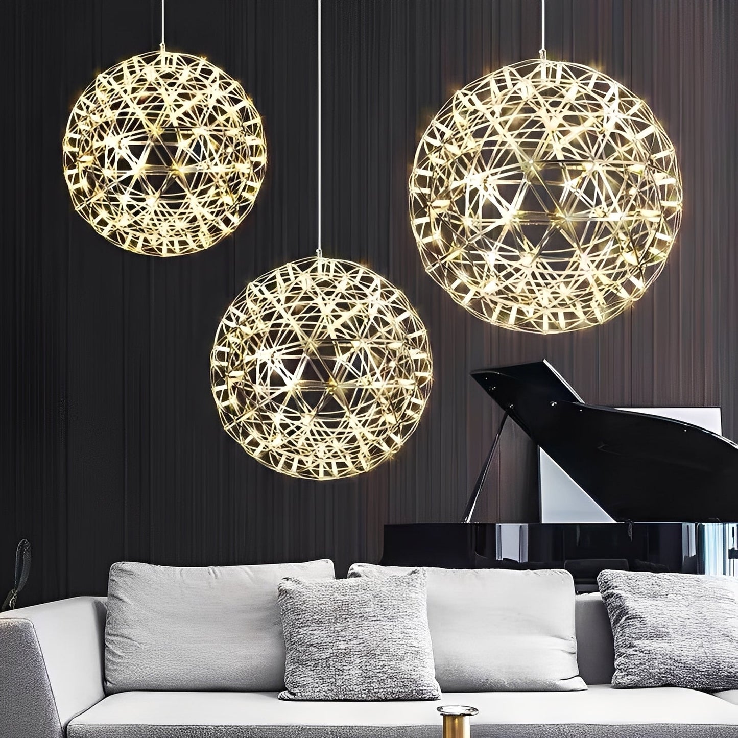 Cassian – Lustre à Boules LED Créatif
