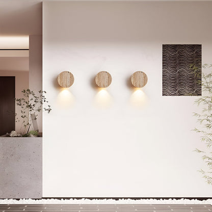 Sanya – Applique Murale en Travertin Wabi Sabi